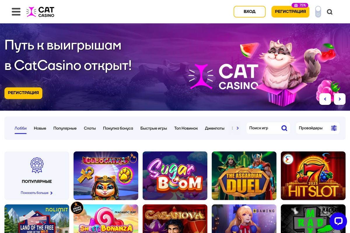 Скриншот казино 2